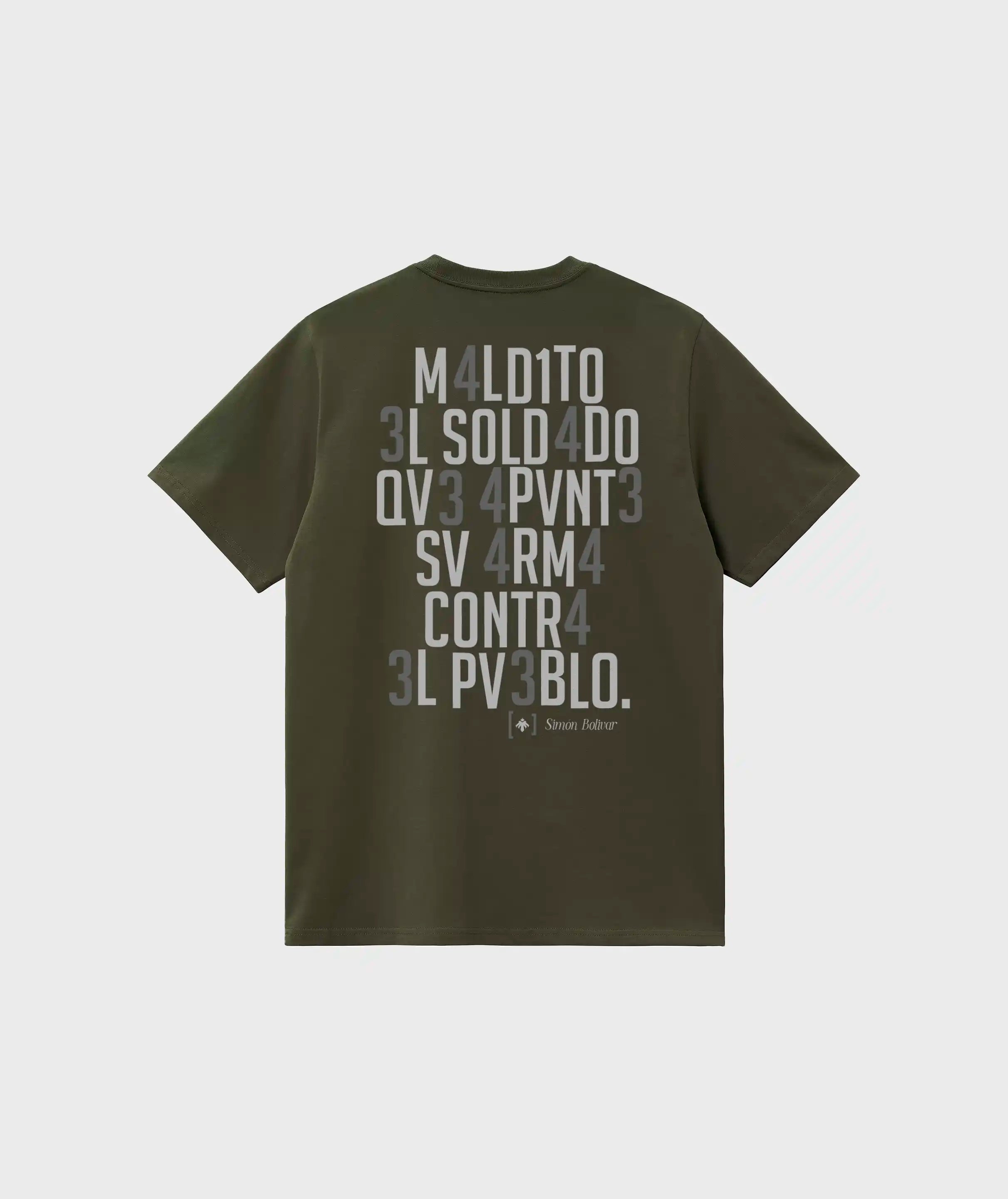 Camiseta Maldito Soldado